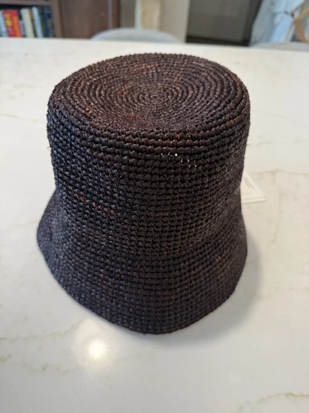NWT COS Raffia Bucket Bag - Picture 4 of 7